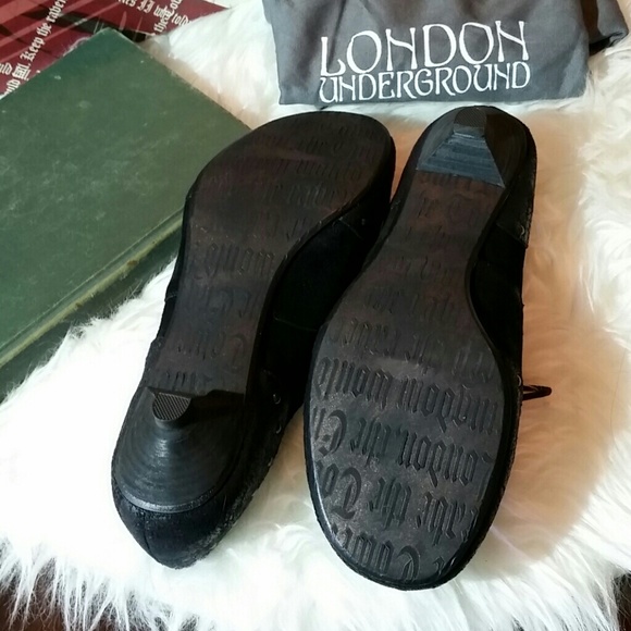 London Underground Oxford Scholar Black Leather H - Picture 4 of 7